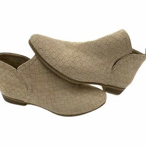 Dr. Scholl's Rate Women's Ankle Beige Booties 8.5